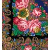 PAVLOVO POSAD RUSSIAN SHAWL 148x148 cm 58x58" 100% Wool Scarf Wrap 1401-18