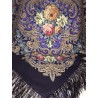 PAVLOVO POSAD RUSSIAN SHAWL 125x125 cm 49x49" 100% Wool Scarf Wrap 1437-14
