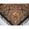 PAVLOVO POSAD RUSSIAN SHAWL 125x125 cm 49x49" 100% Wool Scarf Wrap 1437-17