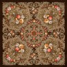 PAVLOVO POSAD RUSSIAN SHAWL 125x125 cm 49x49" 100% Wool Scarf Wrap 1437-17