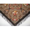 PAVLOVO POSAD RUSSIAN SHAWL 125x125 cm 49x49" 100% Wool Scarf Wrap 1437-17