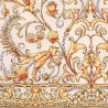 PAVLOVO POSAD 100% SILK SCARF RUSSIAN SHAWL BANDANA NECKERCHIEF 150 cm 1326-1