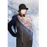 RUSSIAN PAVLOVO POSAD 100% SILK RUSSIA SHAWL SCARF WRAP SUMMER 130x130 cm 1429-14