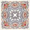 PAVLOVO POSAD RUSSIAN SHAWL 125x125 cm 49x49" 100% Wool Scarf Wrap 1463-1