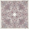 PAVLOVO POSAD RUSSIAN SHAWL 89x89 cm 35x35" 100% Wool Scarf Silk Fringe Wrap 1638-3