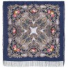 PAVLOVO POSAD RUSSIAN SHAWL 125x125 cm 49x49" 100% Wool Scarf Wrap 1463-12
