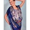 PAVLOVO POSAD RUSSIAN SHAWL 125x125 cm 49x49" 100% Wool Scarf Wrap 1463-12