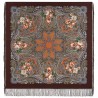 PAVLOVO POSAD RUSSIAN SHAWL 125x125 cm 49x49" 100% Wool Scarf Wrap 1897-16