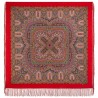 PAVLOVO POSAD RUSSIAN SHAWL 125x125 cm 49x49" 100% Wool Scarf Wrap Silk Fringe 1903-5