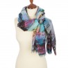 PAVLOVO POSAD SHAWL WRAP SCARF WARM EXTRAFINE 100% WOOL STOLE 230 cm GIFT 10168-13
