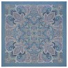 PAVLOVO POSAD RUSSIAN SHAWL 125x125 cm 49x49" 100% Wool Scarf Wrap 1895-13 NF!