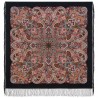 RUSSIAN AUTHENTIC ORIGINAL PAVLOVO POSAD SHAWL NATURAL 100% WOOL 125x125 cm RUSSIAN SCARF 1928-18