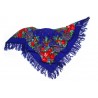 AUTHENTIC PAVLOVO POSAD SHAWL RUSSIAN SCARF 100% WOOL KERCHIEF 89x89 cm 148-13