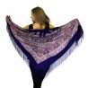 PAVLOVO POSAD RUSSIAN SHAWL 125x125 cm 49x49" 100% Wool Scarf Wrap 1581-14