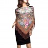 PAVLOVO POSAD RUSSIAN SHAWL 89x89 cm 35x35" 100% Wool Scarf Wrap 1661-16