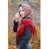 PAVLOVO POSAD RUSSIAN SHAWL 125x125 cm 49x49" 100% Wool Scarf Wrap 1581-5