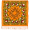 PAVLOVO POSAD RUSSIAN SHAWL 148x148 cm 58x58" 100% Wool Scarf Wrap 373-0