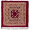 PAVLOVO POSAD RUSSIAN SHAWL 125x125 cm 49x49" 100% Wool Scarf Wrap 1581-7