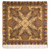PAVLOVO POSAD RUSSIAN SHAWL 125x125 cm 49x49" 100% Wool Scarf Wrap 1683-52