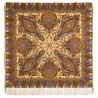 PAVLOVO POSAD RUSSIAN SHAWL 125x125 cm 49x49" 100% Wool Scarf Wrap 1683-52