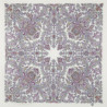 PAVLOVO POSAD RUSSIAN SHAWL 89x89 cm 35x35 inches 100% Wool Scarf Silk Fringe Wrap 1638-2