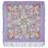 PAVLOVO POSAD RUSSIAN SHAWL 89x89 cm 35x35 inches 100% Wool Scarf Wrap 1661-15