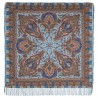 PAVLOVO POSAD RUSSIAN SHAWL 125x125 cm 49x49" 100% Wool Scarf Wrap 1683-63