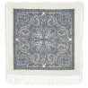 PAVLOVO POSAD RUSSIAN SHAWL 89x89 cm 35x35 inches 100% Wool Scarf Silk Fringe Wrap 529-5