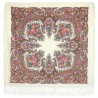 PAVLOVO POSAD RUSSIAN SHAWL 125x125 cm 49x49" 100% Wool Scarf Wrap 1720-2