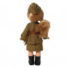 Children's Russian Russian doll Elya Nurse doll. My Heroes. Spring. 30 cm.