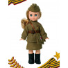 Children's Russian Russian doll Elya Nurse doll. My Heroes. Spring. 30 cm.