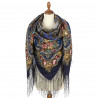 Collectible Exclusive ORIGINAL PAVLOVO POSAD RUSSIAN SHAWL 148x148 cm 58x58" 100% Wool Scarf Wrap 391-13