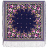Collectible Exclusive ORIGINAL PAVLOVO POSAD RUSSIAN SHAWL 148x148 cm 58x58" 100% Wool Scarf Wrap 1973-15