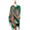 Collectible Exclusive ORIGINAL PAVLOVO POSAD RUSSIAN SHAWL 148x148 cm 58x58" 100% Wool Scarf Wrap 1973-9