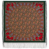 Collectible Exclusive ORIGINAL PAVLOVO POSAD RUSSIAN SHAWL 148x148 cm 58x58" 100% Wool Scarf Wrap 1976-9