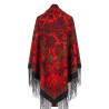 Collectible Exclusive ORIGINAL PAVLOVO POSAD RUSSIAN SHAWL 148x148 cm 58x58" 100% Wool Scarf Wrap 1977-18