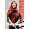 Collectible Exclusive ORIGINAL PAVLOVO POSAD RUSSIAN SHAWL 148x148 cm 58x58" 100% Wool Scarf Wrap 1977-18