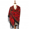 Collectible Exclusive ORIGINAL PAVLOVO POSAD RUSSIAN SHAWL 148x148 cm 58x58" 100% Wool Scarf Wrap 1977-18