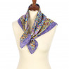 PAVLOVO POSAD RUSSIAN SUMMER SHAWL 100% COTTON BANDANA 76x76 cm SCARF 786-15
