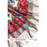 PAVLOVO POSAD RUSSIAN SHAWL 89x89 cm 35x35 inches 100% Wool Scarf Silk Fringe Wrap 1347-51