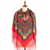 PAVLOVO POSAD RUSSIAN SHAWL 148x148 cm 58x58" 100% Wool Scarf Wrap 1401-33