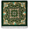 PAVLOVO POSAD RUSSIAN SHAWL 125x125 cm 49x49" 100% Wool Scarf Wrap 1824-9