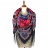 PAVLOVO POSAD RUSSIAN SHAWL 148x148 cm 58x58" 100% Wool Scarf Wrap 708-14