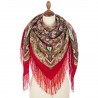 PAVLOVO POSAD RUSSIAN SHAWL 125x125 cm 49x49" 100% Wool Scarf Wrap 1826-5