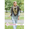 PAVLOVO POSAD RUSSIAN SHAWL 148x148 cm 58x58" 100% Wool Scarf Wrap 1857-16