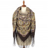 PAVLOVO POSAD RUSSIAN SHAWL 148x148 cm 58x58" 100% Wool Scarf Wrap 1857-16