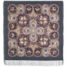 PAVLOVO POSAD RUSSIAN SHAWL 125x125 cm 49x49" 100% Wool Scarf Wrap 1827-1