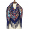 PAVLOVO POSAD RUSSIAN SHAWL 125x125 cm 49x49" 100% Wool Scarf Wrap 1678-14