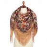 PAVLOVO POSAD RUSSIAN SHAWL 125x125 cm 49x49" 100% Wool Scarf Wrap 1835-1