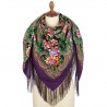 PAVLOVO POSAD RUSSIAN SHAWL 125x125 cm 49x49" 100% Wool Scarf Wrap 1835-15